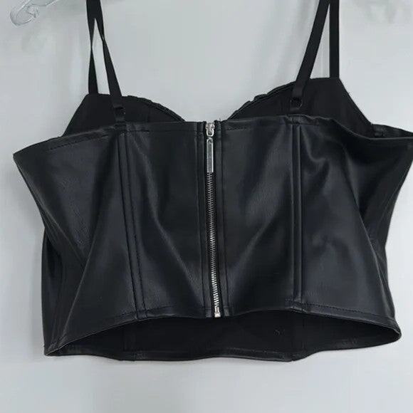 Superdown Rylee Bustier Top In Black - XS - Picture 6 of 6